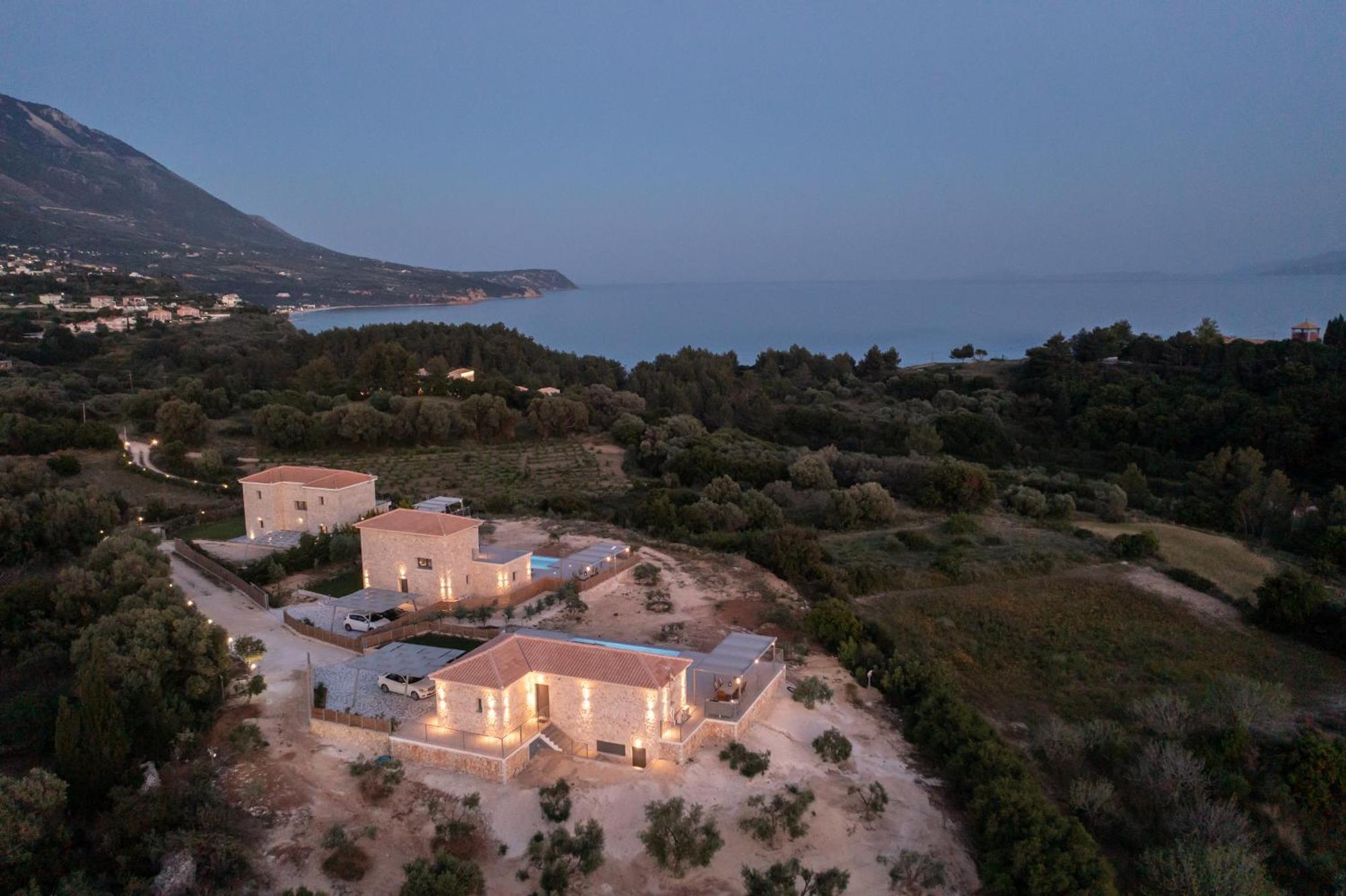 Kefalonia Stone Villas - Villa Petros Kefalonica Трапезакі Екстер'єр фото