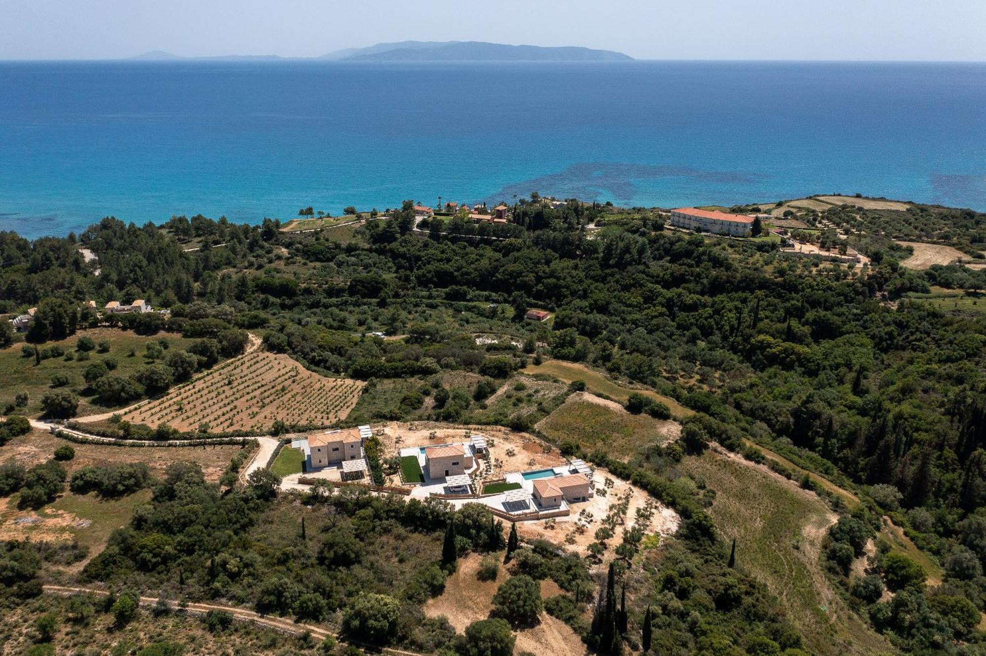 Kefalonia Stone Villas - Villa Petros Kefalonica Трапезакі Екстер'єр фото