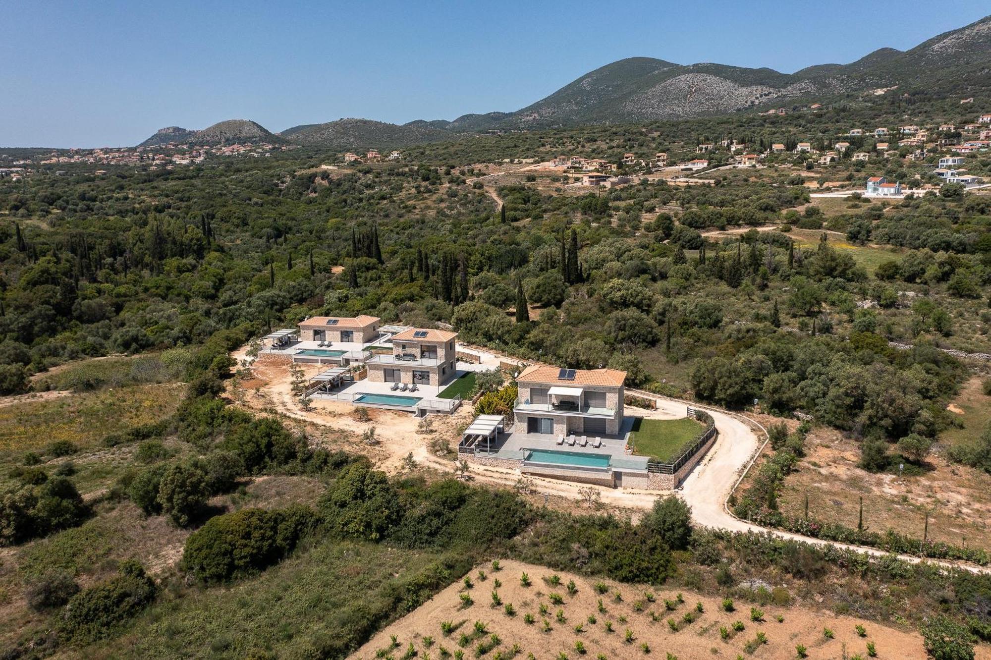 Kefalonia Stone Villas - Villa Petros Kefalonica Трапезакі Екстер'єр фото
